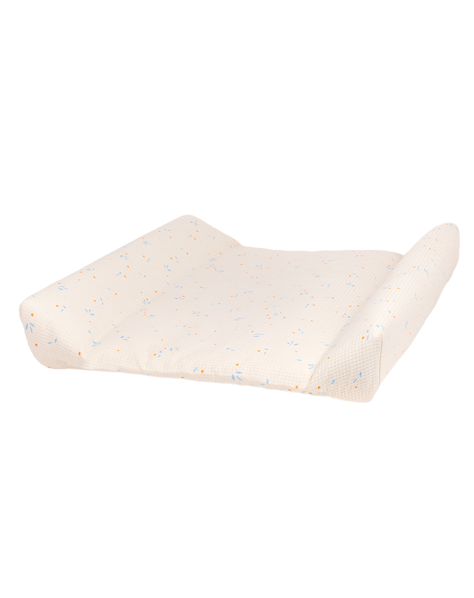 Changing mat cover in organic cotton honeycomb Opera