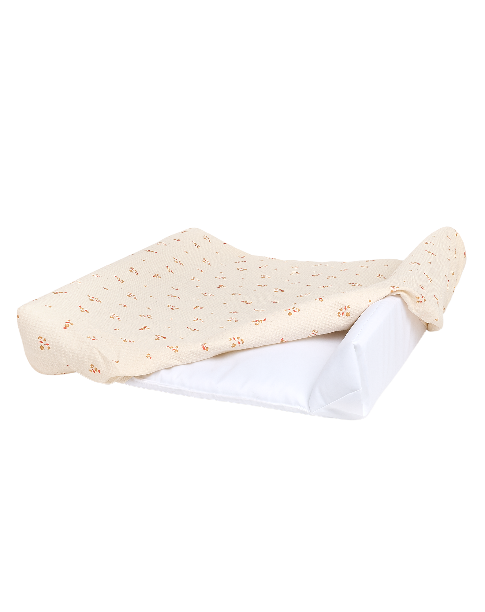 Changing mat cover in organic cotton honeycomb Opera
