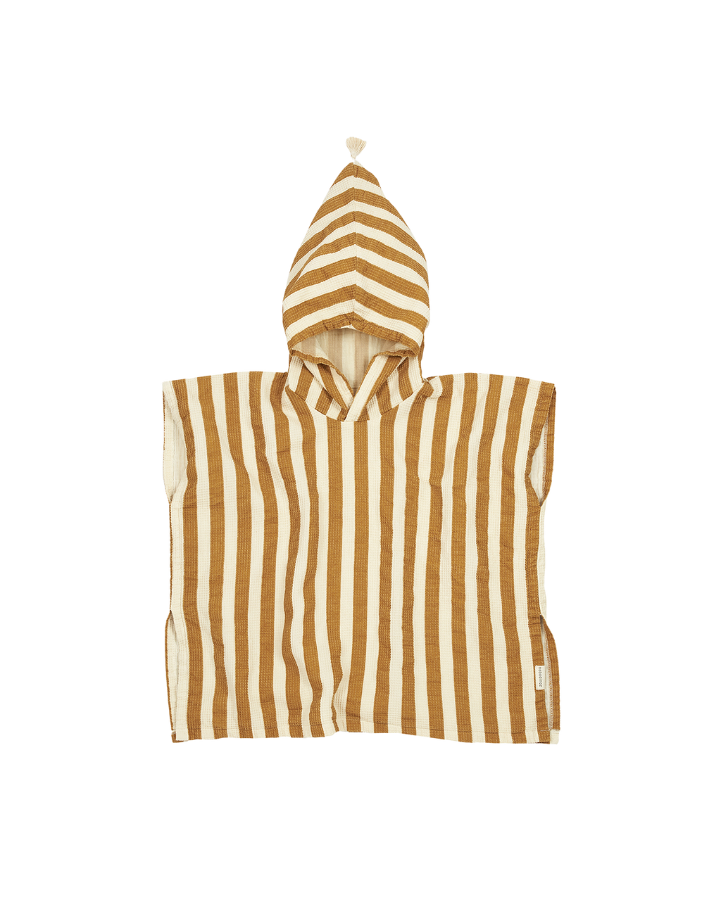 Poncho de playa con forro de doble gasa de algodón Portofino 6-9 años
