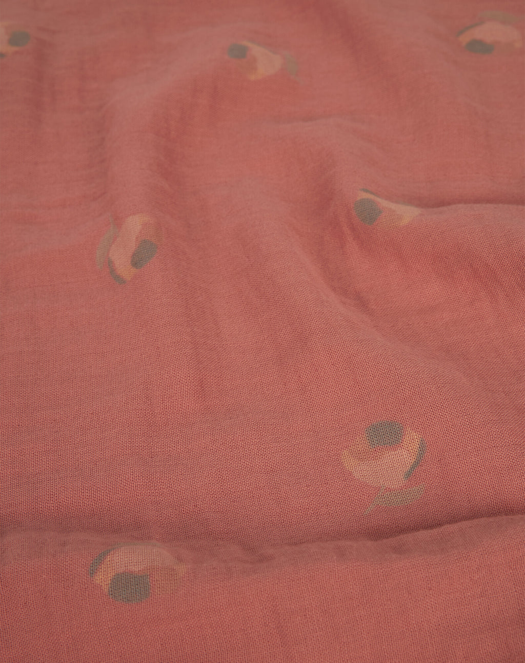 Drap housse pour couffin en double gaze de coton lavé Wabi-Sabi