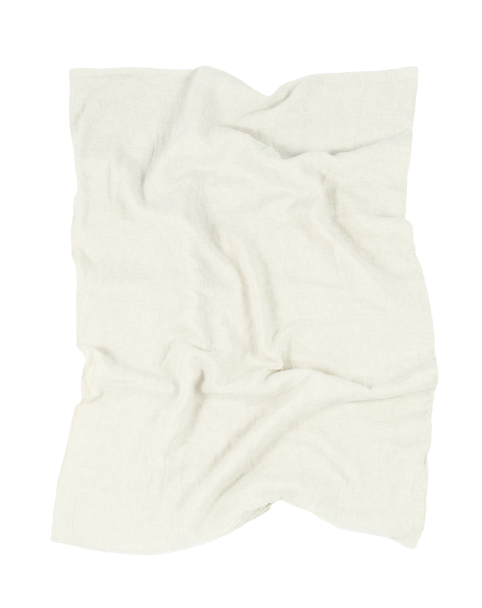 Housse de couette enfant en lin français et coton bio lavés L1N0