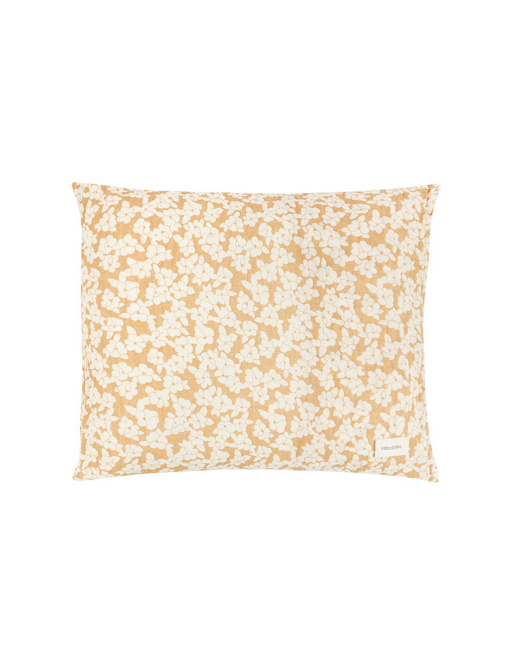 Funda de almohada de doble gasa de algodón lavado 60 x 60 cm Wabi-Sabi