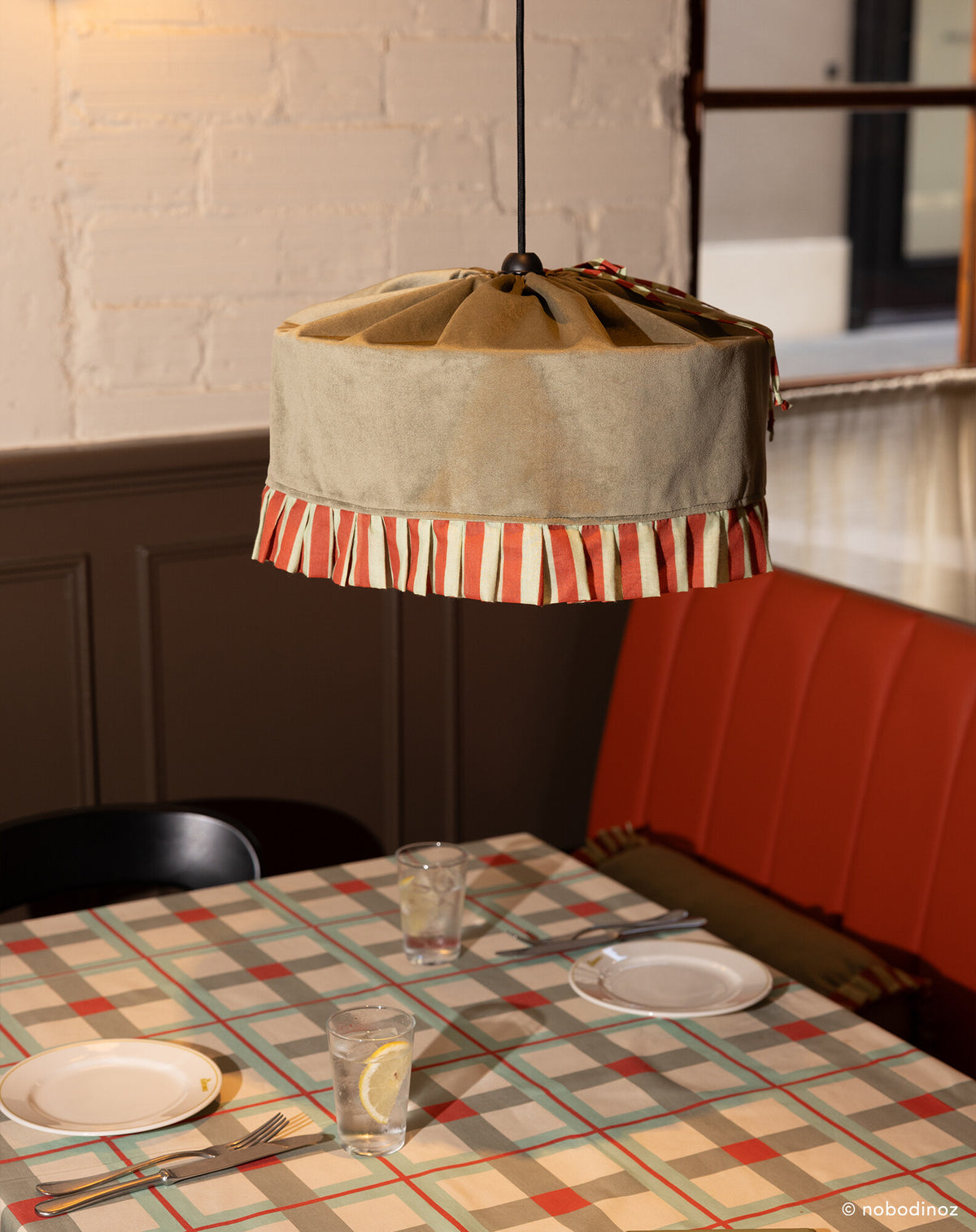 Pendant lampshade diam. 40cm Charlotte