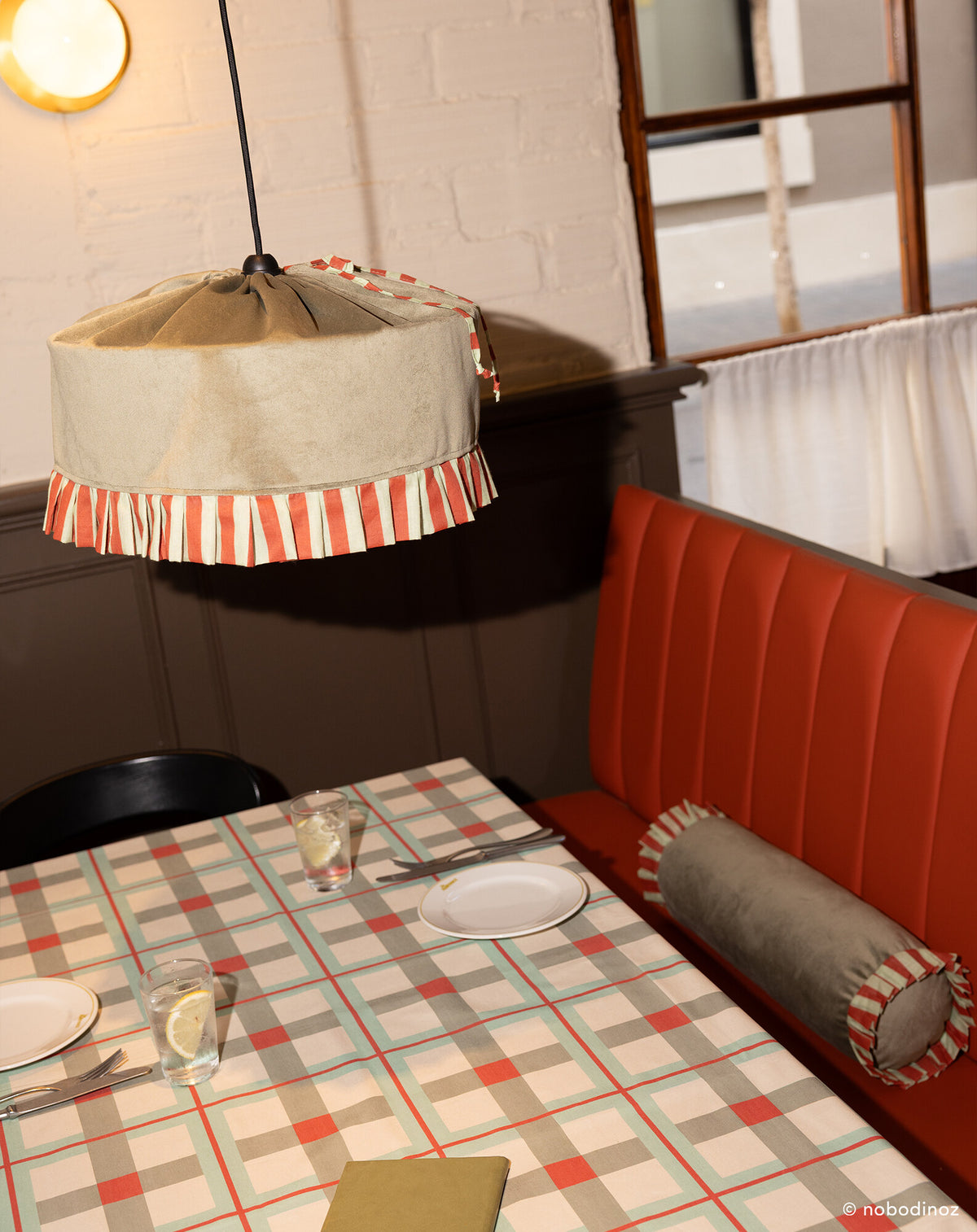 Pendant lampshade diam. 40cm Charlotte