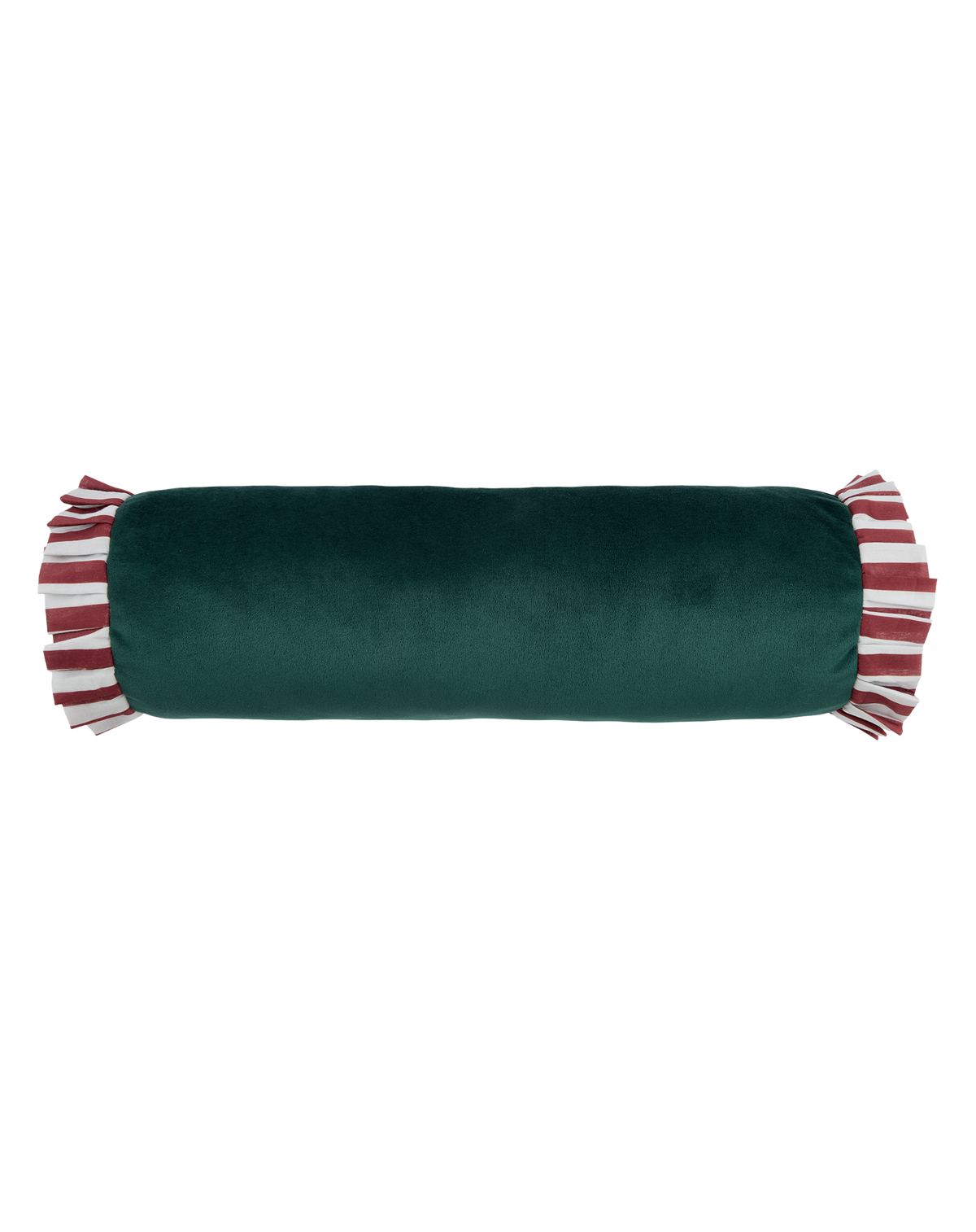 Coussin traversin en eco-velours Emily