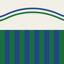 Vagues vertes et bleues