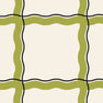 Large green wavy grid