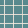 Teal cream grid