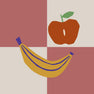 Cuadros granate / frutas