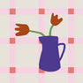 Cuadros rosa / tulipanes