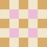 Yellow pink mosaic